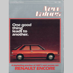 brochure renault alliance